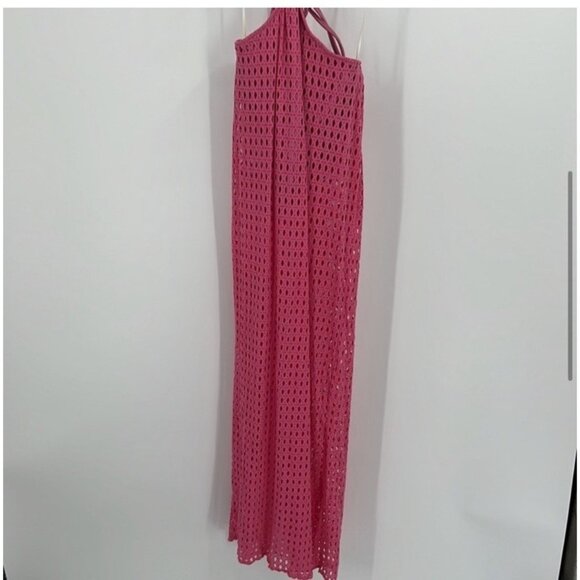 PatBO Cut Out Beach Dress in Blush Pink - Picture 10 of 10